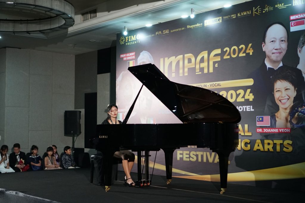 piano solo performance from impaf 2024 participant
