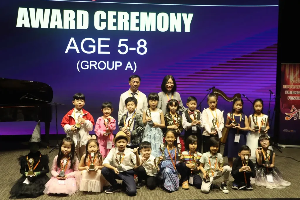 participant of Youth Educational Friendship Festival (YEFF) photo group with organizers