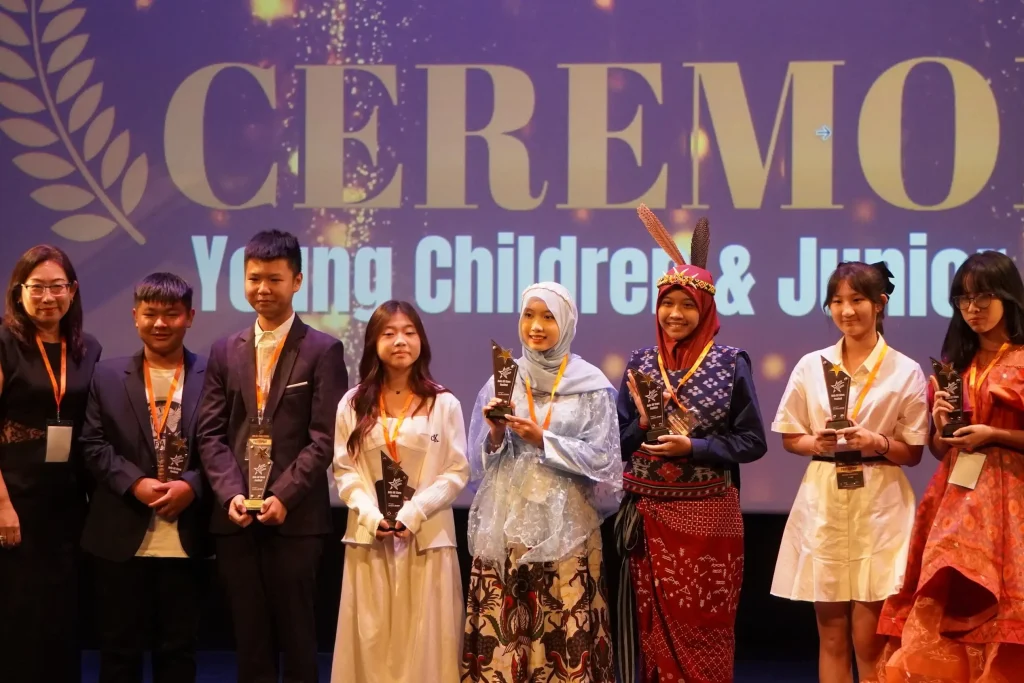youth Educational Friendship Festival (YEFF) Singapore 2024 young children and junior group award ceremony