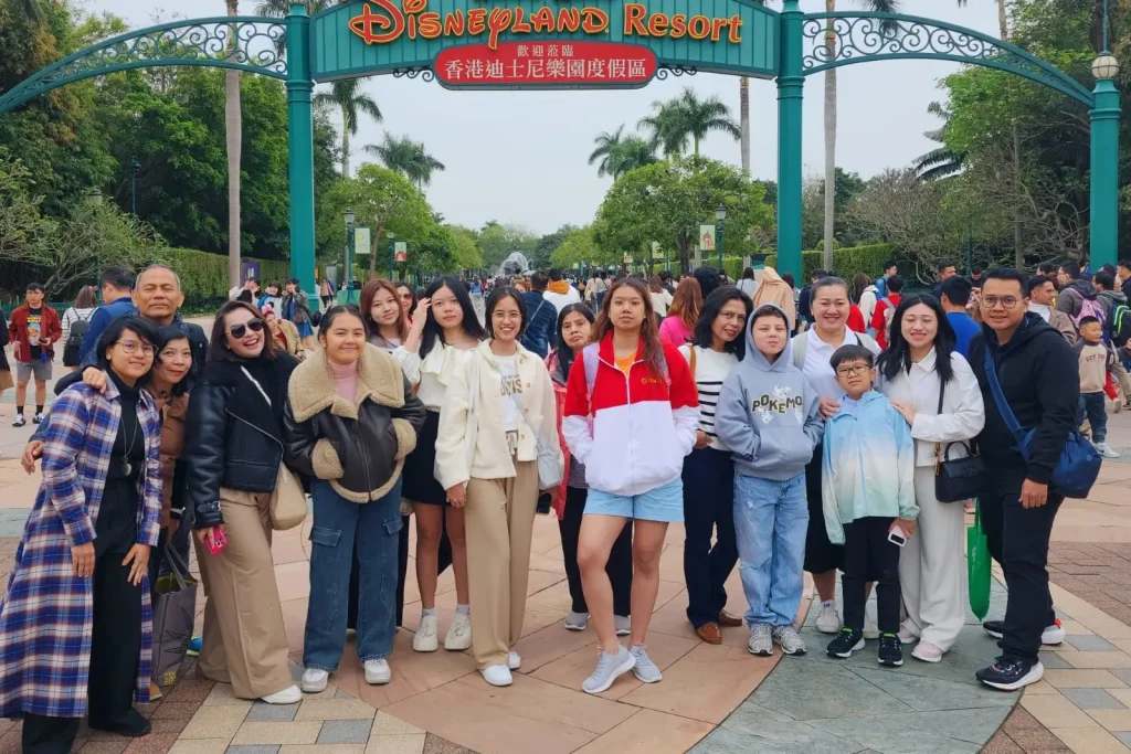 FIMO tour to disneyland after hkypa final round 2024 in hong kong