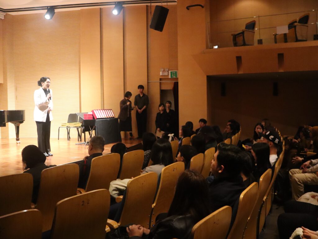 Audience in SCC Hall
