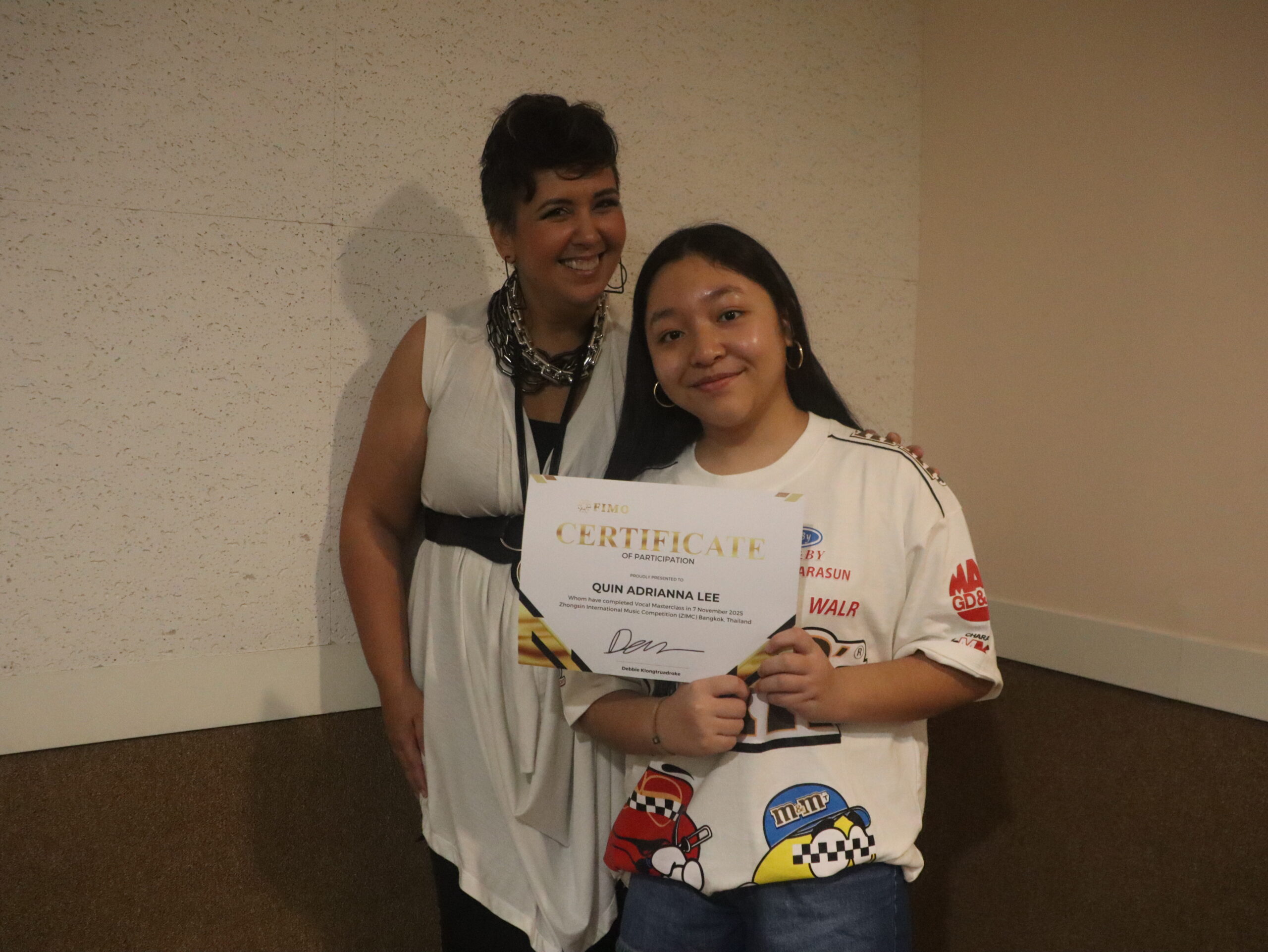 Masterclass Ms. Debbie Klongtruadroke with Quin Adrianna by FIMO