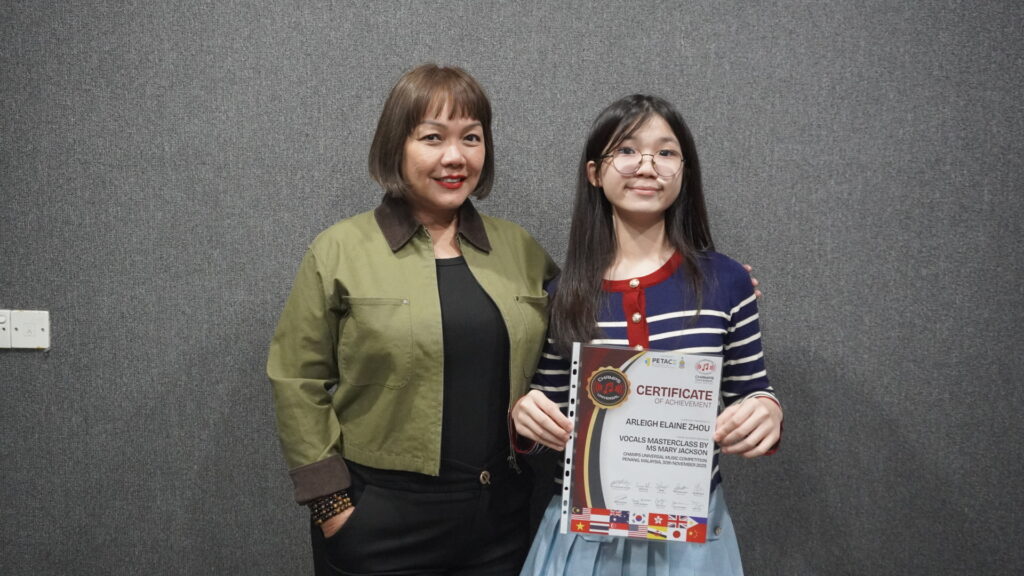CHAMPS Universal Music Festival  Penang 2025 Masterclass with Ms. Mary Jackson