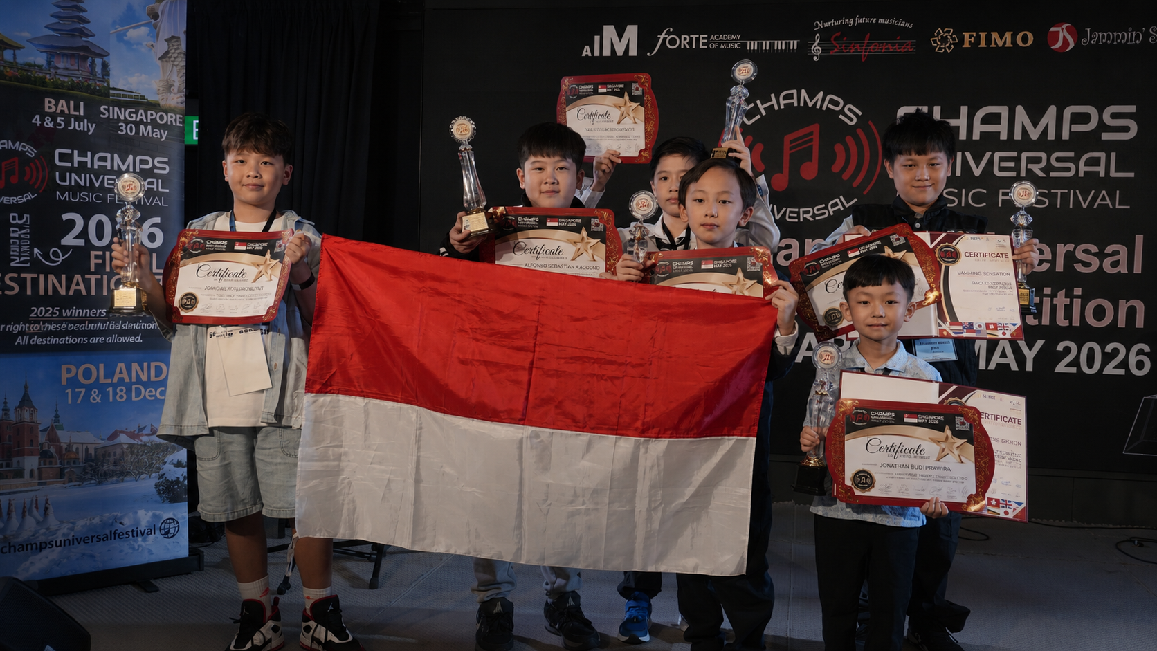 Champs Universal Music Festival (CUMF) Singapore 2026 Journey: Growing Through Performance, Learning Through Experience